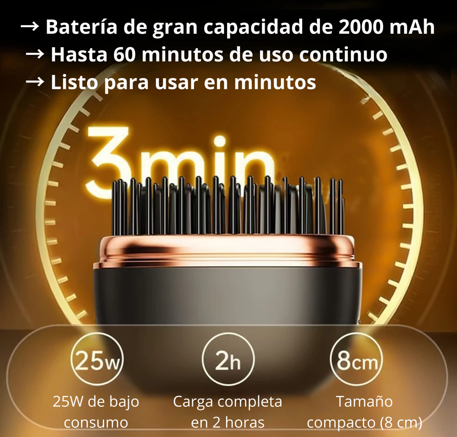 MINI ALISADOR PORTATIL